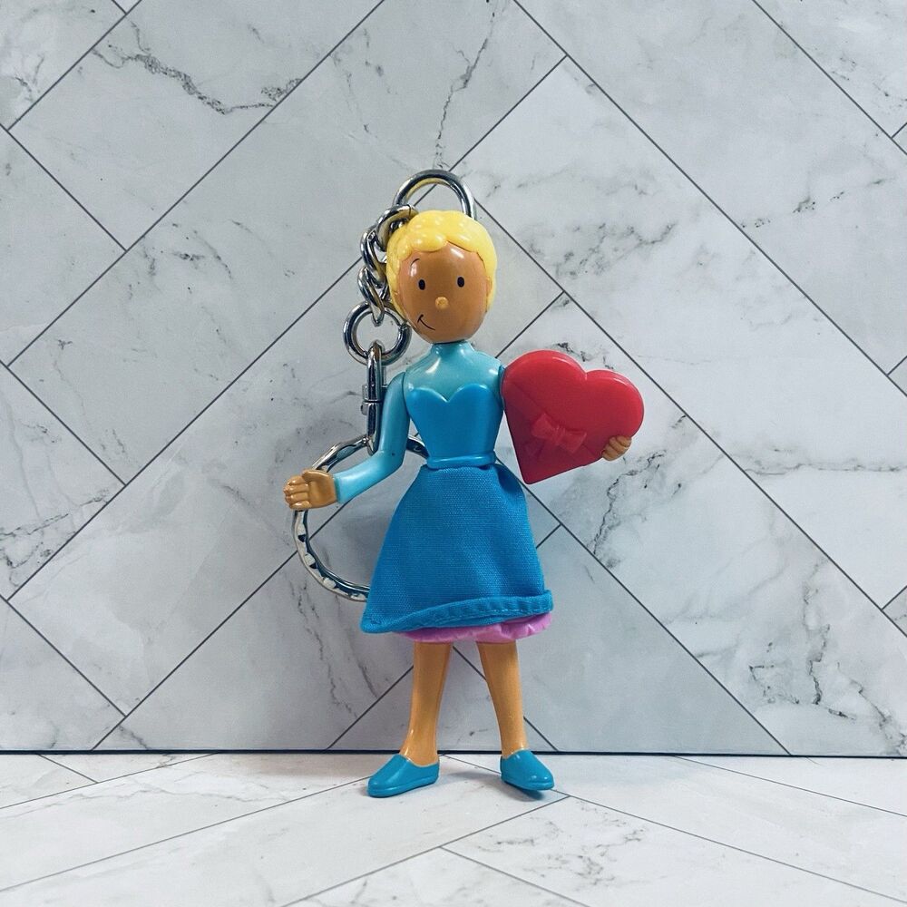 Vintage 1999 McDonald’s Doug's 1st First Movie Patti Mayonnaise Keychain Figure